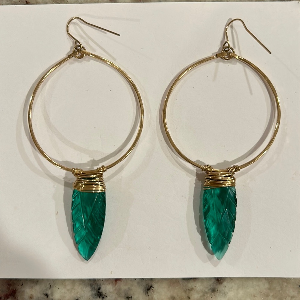 Hand made earrings from Hawaii.